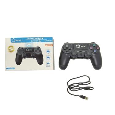 Imagem de Kit 10 Controle Joystick Sfio Lotus Dualshock 4 PS4 Lt-ct012