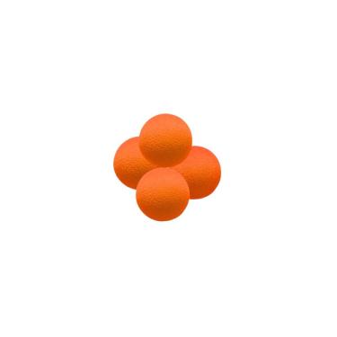 Imagem de 04 Bolas De Espuma Neon Luz Negra- 2 Inch Cor Laranja