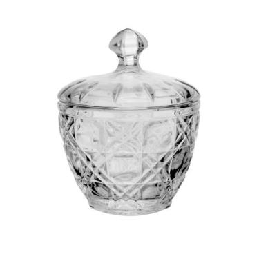 Imagem de Potiche Bomboniere Cristal Mini Decorativo Pote Multiuso Doces Balas L
