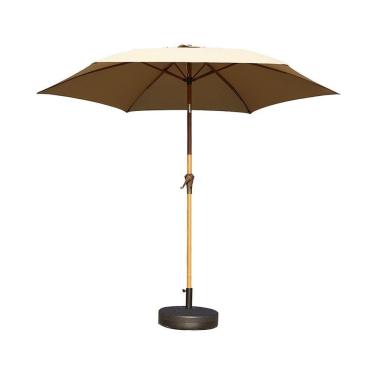 Imagem de Ombrelone Central Anti Vento Miramar  Cinza