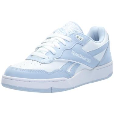 Imagem de Reebok Tênis feminino BB 4000 II, Azul claro/calçado branco/azul claro, 34