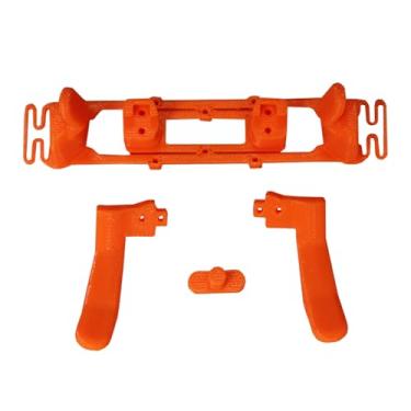 Imagem de PIAOLGYI Mod de remo traseiro para FlyDiGi Vader 3 e 4 Pro, botões traseiros originais de substituição (laranja)