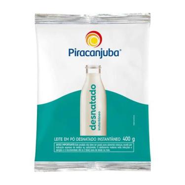 Imagem de Leite em pó desnatado instantâneo 400g - piracanjuba