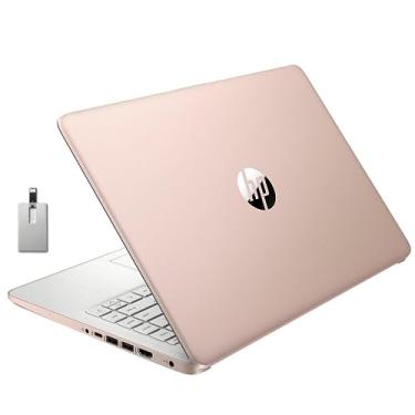 Imagem de HP Laptop BrightView HD Premium Stream de 14 polegadas, Intel Celeron N4120, 16 GB de RAM, 64 GB de armazenamento eMMC, webcam HD, gráficos UHD, Office 365 de 1 ano, Bluetooth, WiFi, HDMI, Windows 11s