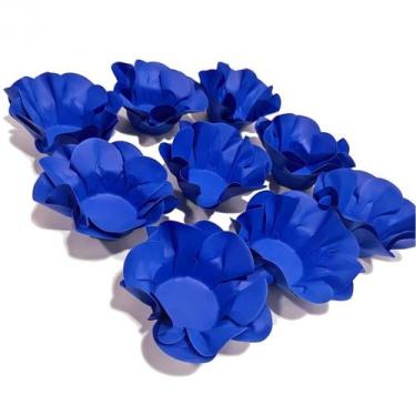 Imagem de Forminha De Flor Gardenia Azul Royal Nb - 40 Un - NB FORMAS