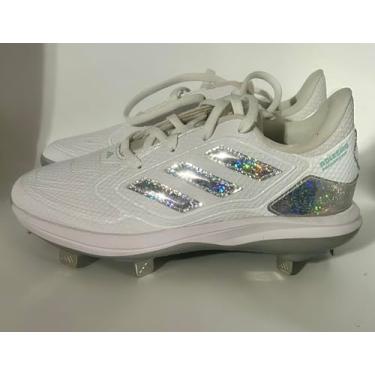 Imagem de adidas Tênis feminino Adizero Purehustle 3, Branco nuvem/prata metálico/Team Sol, 35