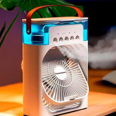 Imagem de Mini Ventilador Climatizador Portátil Usb Respirar Melhor