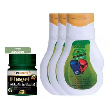 Imagem de kIT 3 Gel de arnica NOCAUTEADOR para dor no corpo + Fitogel Alecrim 10