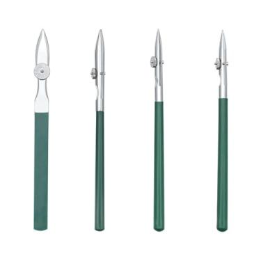 Imagem de oshhni Caneta de régua para mascaramento de fluidos, ferramenta para desenhistas, desenhos técnicos, 4 tamanhos, caneta de régua para montagem de materiais