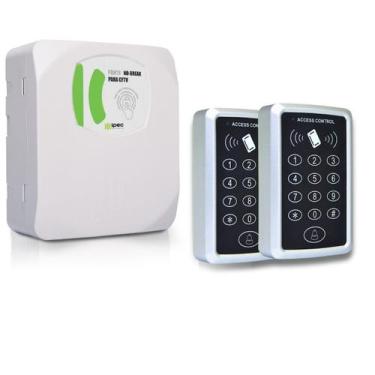 Imagem de Kit Fonte Nobreak 3A 12v 36W Bivolt 2 Controles Acesso T11 - Ipec