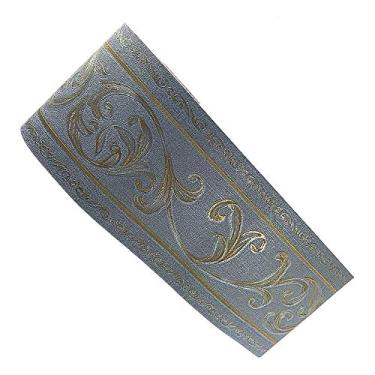 Imagem de Taamall Simplemuji autoadesivo 5 metros PVC papel de parede borda descascar e colar papel de parede adesivos decoração de casa