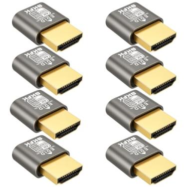 Imagem de Plugue fictício hdmi 4K - adaptador de exibição para HDMI, janela virtual Luna Display para emulador doméstico - Dummy, displayport Headless dummie dongle1080P 120Hz (NOVO-4K-HDR (padrão3840X2160@60HZ