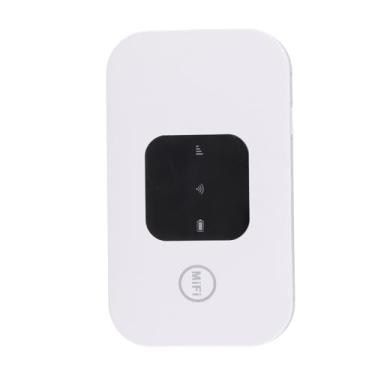 Imagem de Diydeg Hotspot Móvel, 4G LTE USB WiFi Portable Router Com Slot para Cartão SIM, Suporta 10 Dispositivos, 2100mAh Pocket Router Hotspot Hotspot Router de Rede Sem Fio para Tablet, Laptop