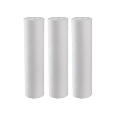Imagem de Kit 3 Refil Elemento Polipropileno Liso 10X2 1/2 50 Micras - BR Fish A
