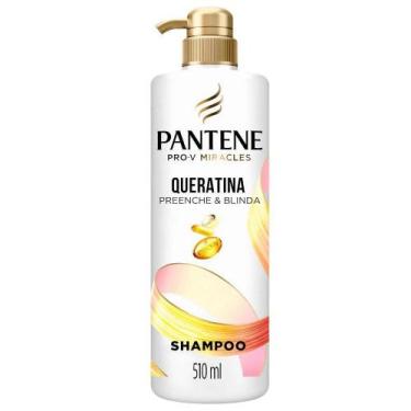 Imagem de Shampoo Pantene Pro-V Miracles Queratina Preenche & Blinda 510ml, 510m
