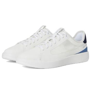 Imagem de Cole Haan Tênis feminino Grandpro All Day Court, Branco/malha/lua meia-noite/azul luar, 38