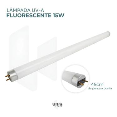 Imagem de Lâmpada Uv-A 15 W 45Cm Armadilha Pega Mata Mosca Mosquito