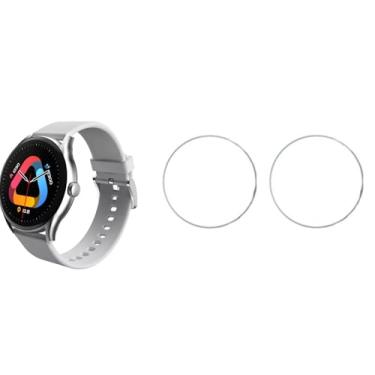 Imagem de Kit 02 Películas Hydrogel Para Relogio Smartwatch QCY GTS8 GTS7