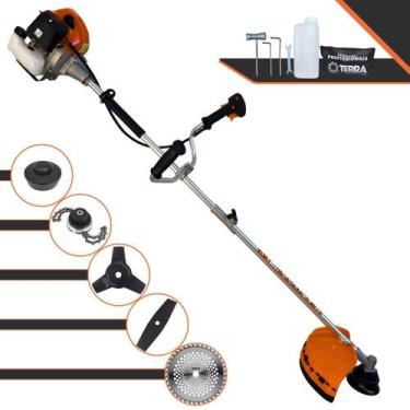 Imagem de Máquina de Cortar Grama À Gasolina Terra GRHB-430 Bipartida 2T 43cc 1,