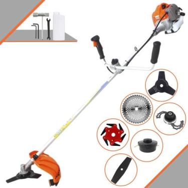 Imagem de Máquina de Corta Grama À Gasolina Vulcan VR430-P 2T 43cc 1,7HP 6 Em 1 