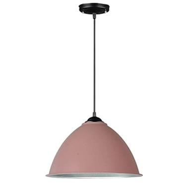 Imagem de CHENKUI Lustres vintage, Abajur de metal Macaron criativo nórdico ajustável industrial luz pendente design personalizado iluminação luz de teto para sala de estar, ilha de cozinha, iluminação de hotel
