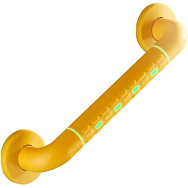 Imagem de QLDFX Barra de apoio de escada para banheiro barra de apoio segura para banheiro barra de apoio antiderrapante para chuveiro, corrimão, aço inoxidável, vaso sanitário, idosos (38 cm)