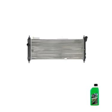 Imagem de Kit Radiador GM Corsa 94/02 8/16V C/Ar + Aditivo Radiador Paraflu Verde 1L