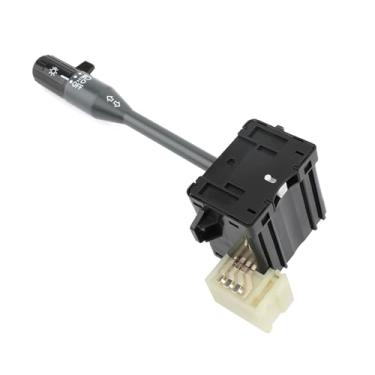 Imagem de Interruptores da coluna de direção compatíveis com Nissan Pathfinder D21 1987 1988 1989 1990 1991 1992 1993 Alavanca do interruptor do farol, pisca e dimmer 25540D4500 (Pisca)