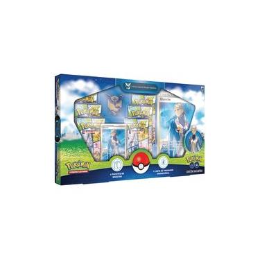 Imagem de Caixa Box Cards Pokémon GO Equipe Sabedoria C/38 Carta Copag