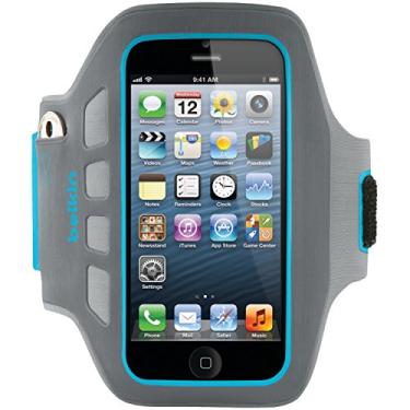 Imagem de Belkin EaseFit Plus Armband for iPhone 5 / 5S / 5c / SE (Blue)