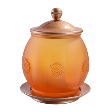 Imagem de FENNYYAR Copo de água benta faça oferendas a Buda, enfeite de copo de abastecimento de água com esmalte colorido de 7 cm