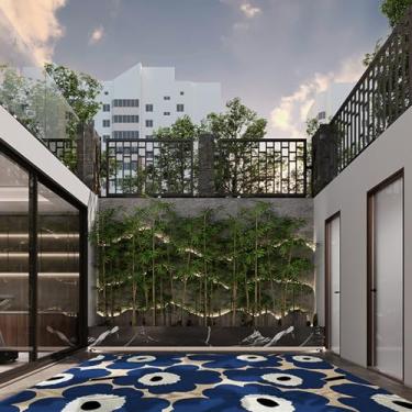 Imagem de Tapete para ambientes externos, 12 x 17 cm, canudo de plástico impermeável, impermeável, tropical, hidrofóbico, não mofado, para deck, anticongelante, resistente a rasgos, tapete têxtil para jardim e