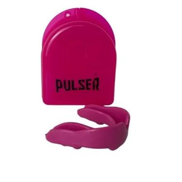 Imagem de Pulser Protetor Bucal Termo Moldável com Estojo, Tamanho Único, Modelo Simples (Rosa)