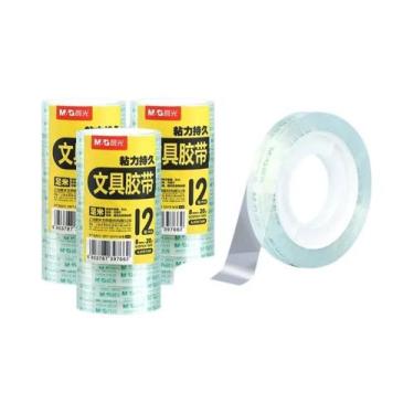 Imagem de Fita Adesiva Transparente Cristalina Para Dispensador 6/8/12/24/36/120