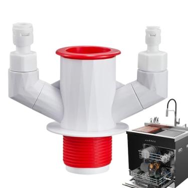 Imagem de Tês De Tubo Para De Piso - Conector Vedador Acessórios Multiúso - Junção Em T Para Cozinha,Para Família, Amigos, Casa, Interior, Lavabo, Casa De Banho, Máquina De Lavar Louça,