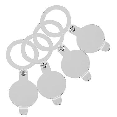 Imagem de DOITOOL 4 peças de cobre capa de privacidade olho mágico protetor de porta para escritório doméstico e segurança de hotel