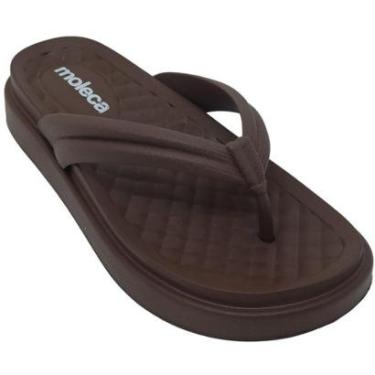 Imagem de Chinelo Moleca Feminino Sintético Liso Calce Fácil-Feminino