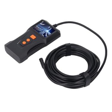 Imagem de Jopwkuin Câmera de Inspeção de Endoscópio Industrial Com Boroscópio de Tela HD para Manutenção Doméstica, Cabo ABSDisplay de 5m para Inspeção de Estrutura de Parede