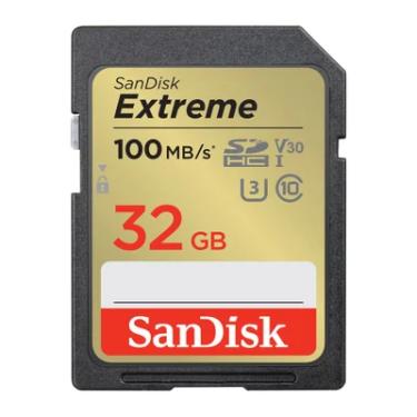 Imagem de Cartão De Memória Sdhc Sandisk 32GB, Cartão Sd 100mbs, C10, V3