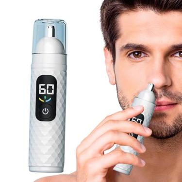 Imagem de Aparador de nariz feminino, dispositivo elétrico de aparar nasais - barbeador de pelos nasais, para homens, pais, maridos, namorados, casa, escritório, viagens, viajantes, artistas, academia, banheiro