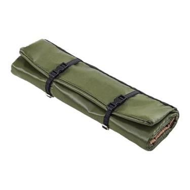 Imagem de Fiocias Saco de Dormir RC Adventures, Simulação, Clássico, Acessório de Decoração Interior para Carro SCX10 1/10, Verde 31.6x12.6x1cm