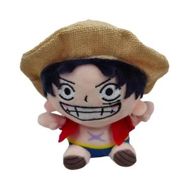 Imagem de Brinquedos De Pelúcia De Anime One Piece Zoro Luffy Chopper Bonecos De