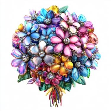 Imagem de Brincos de flores para o dia dos namorados, brinco feminino pendente para lembrancinhas de festa, joias de acrílico para intercâmbio de estudantes, presentes para lembrancinhas de sala de aula