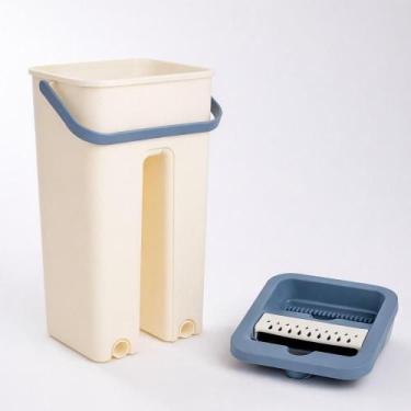 Imagem de MOP Flat Slim Rodo Balde Lava Seca Acompanha 1 Pano Microfibra Limpa C