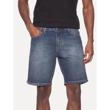 Imagem de Bermuda Calvin Klein Jeans Masculina Carnaby 9' 5 Pockets Azul Marinho-Masculino