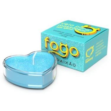 Imagem de Vela para massagem beijável menta fogo da paixão 20g - sexy fantasy