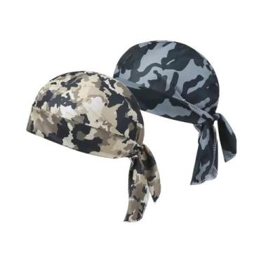Imagem de Bandana Esportiva Camuflada Respirável, Lenço, Chapéu Pirata, Capuz Pa