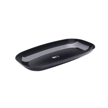 Imagem de Travessa Retangular Essential Média 38 X 21 X 4 Cm Preto Coza