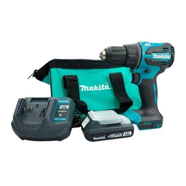 Imagem de Parafusadeira/furadeira De Impacto A Bateria 2.0ah Makita Dhp490 – Ideal P/ Uso Profissional único