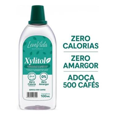 Imagem de kit 3 Adoçante Xylitol Natural Liquido 100ml - Absolut Nutrition
